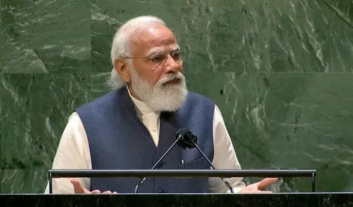 'I represent a country that's proud to be known as mother of democracy': PM Modi at UNGA - SACHNEWS